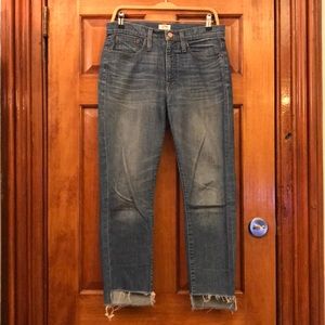 J.Crew Petite Vintage Crop Jean with Step-hem